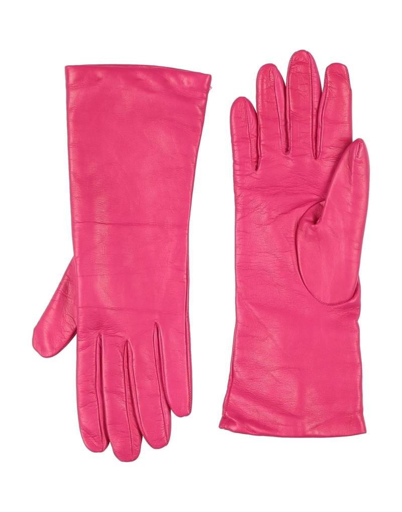 MALÌPARMI Handschuhe Damen Fuchsia von MALÌPARMI