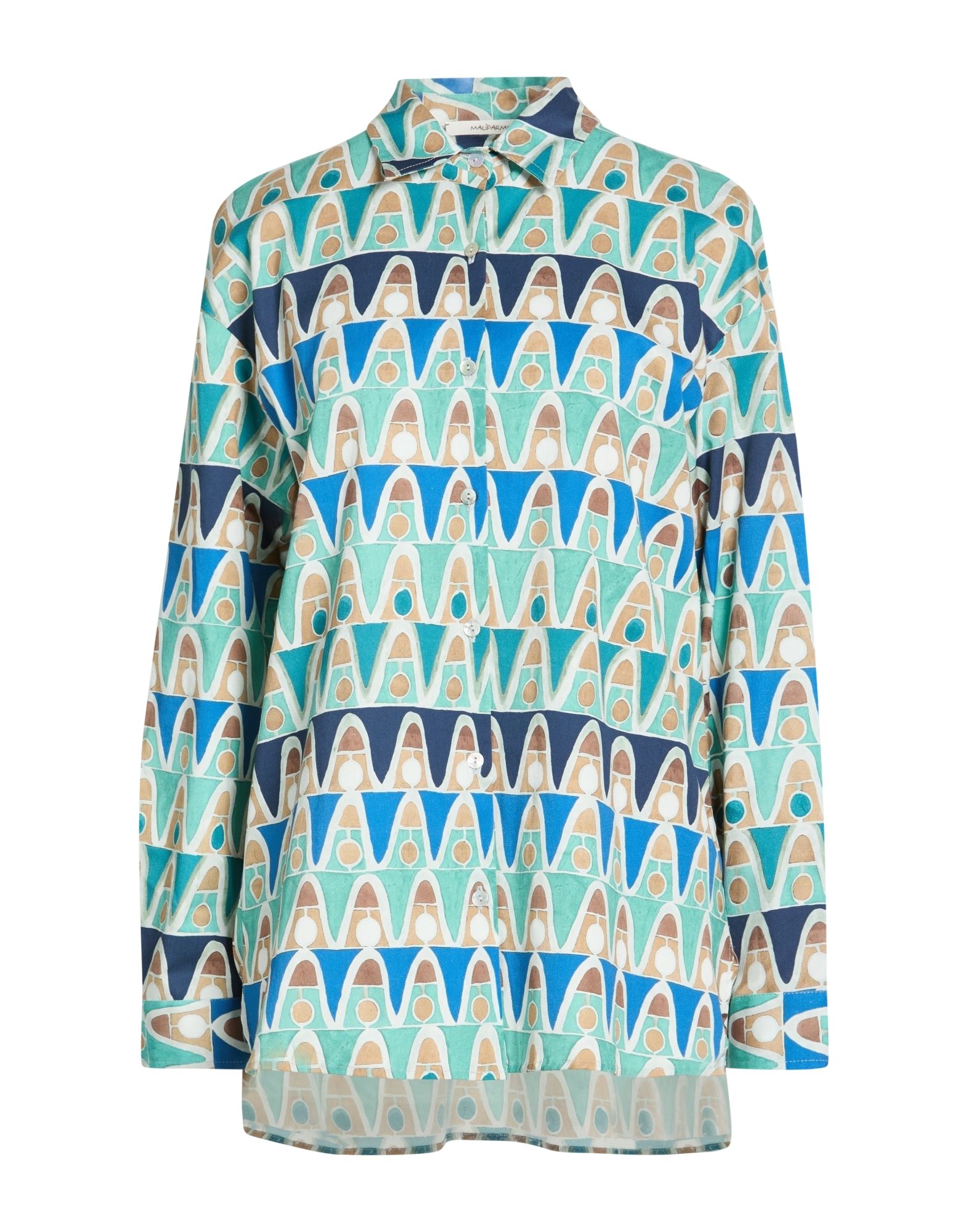 MALÌPARMI Hemd Damen Azurblau von MALÌPARMI
