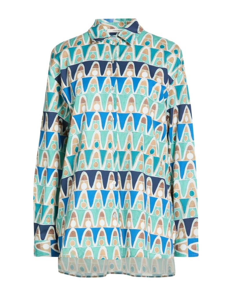 MALÌPARMI Hemd Damen Azurblau von MALÌPARMI