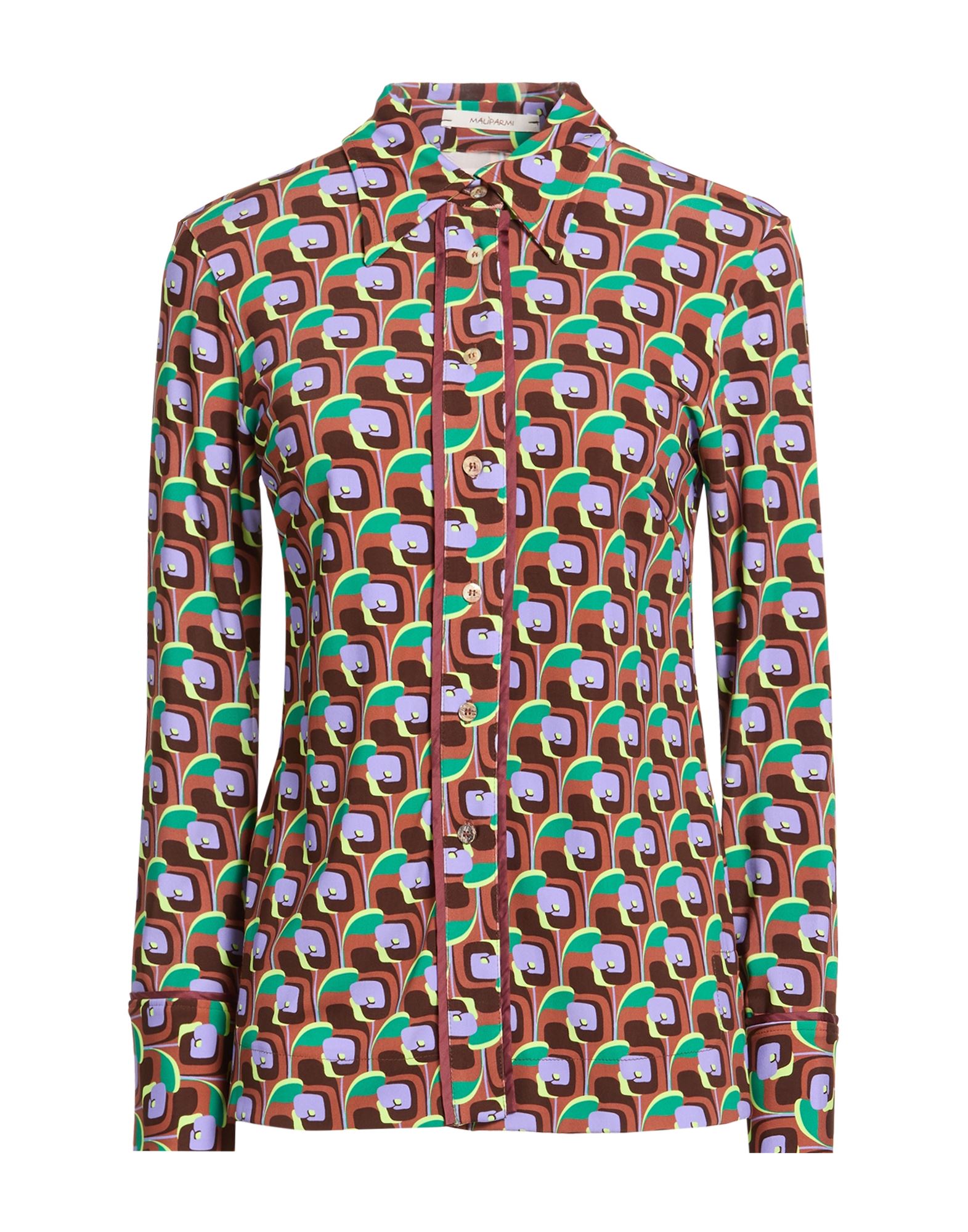 MALÌPARMI Hemd Damen Braun von MALÌPARMI