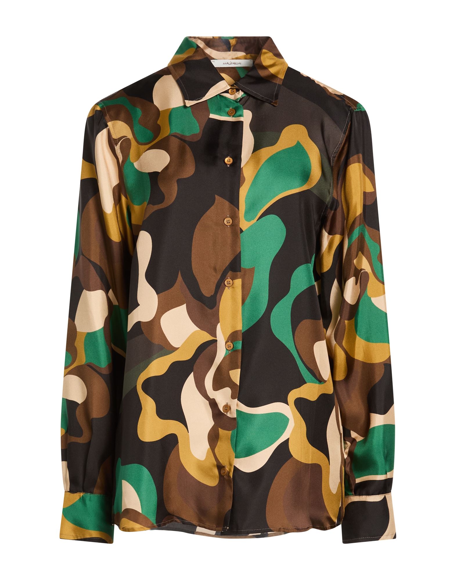 MALÌPARMI Hemd Damen Braun von MALÌPARMI