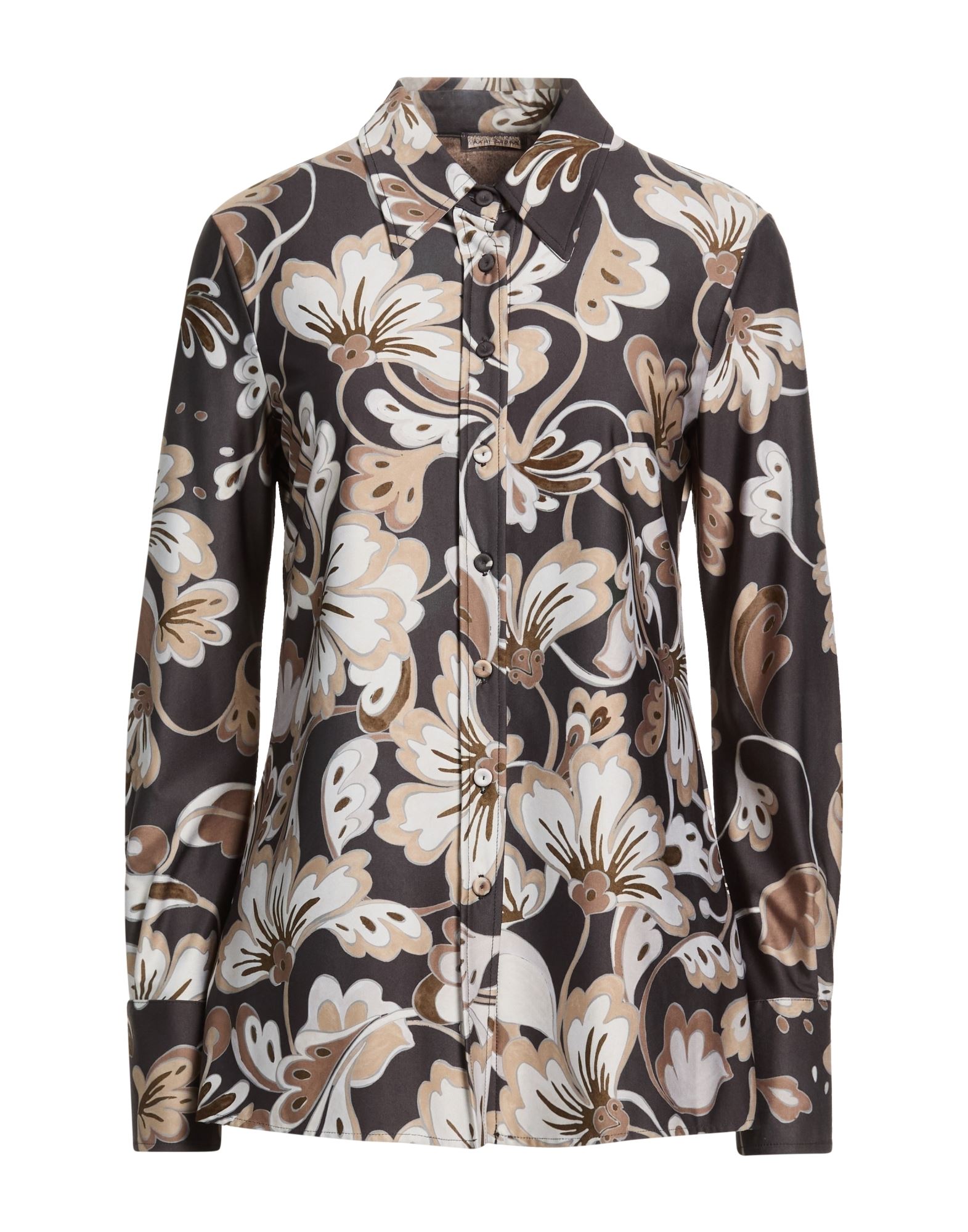 MALÌPARMI Hemd Damen Dunkelbraun von MALÌPARMI