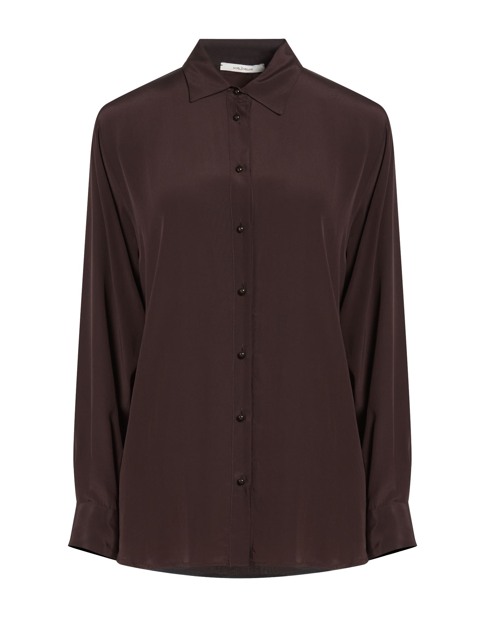MALÌPARMI Hemd Damen Dunkelbraun von MALÌPARMI