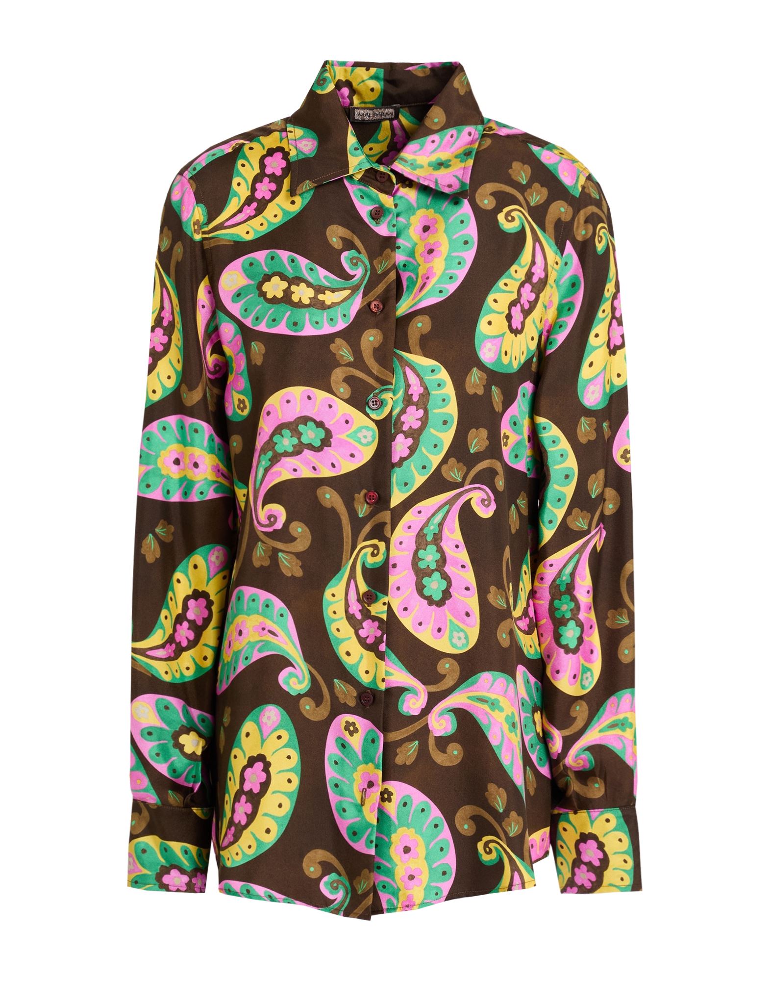 MALÌPARMI Hemd Damen Dunkelbraun von MALÌPARMI