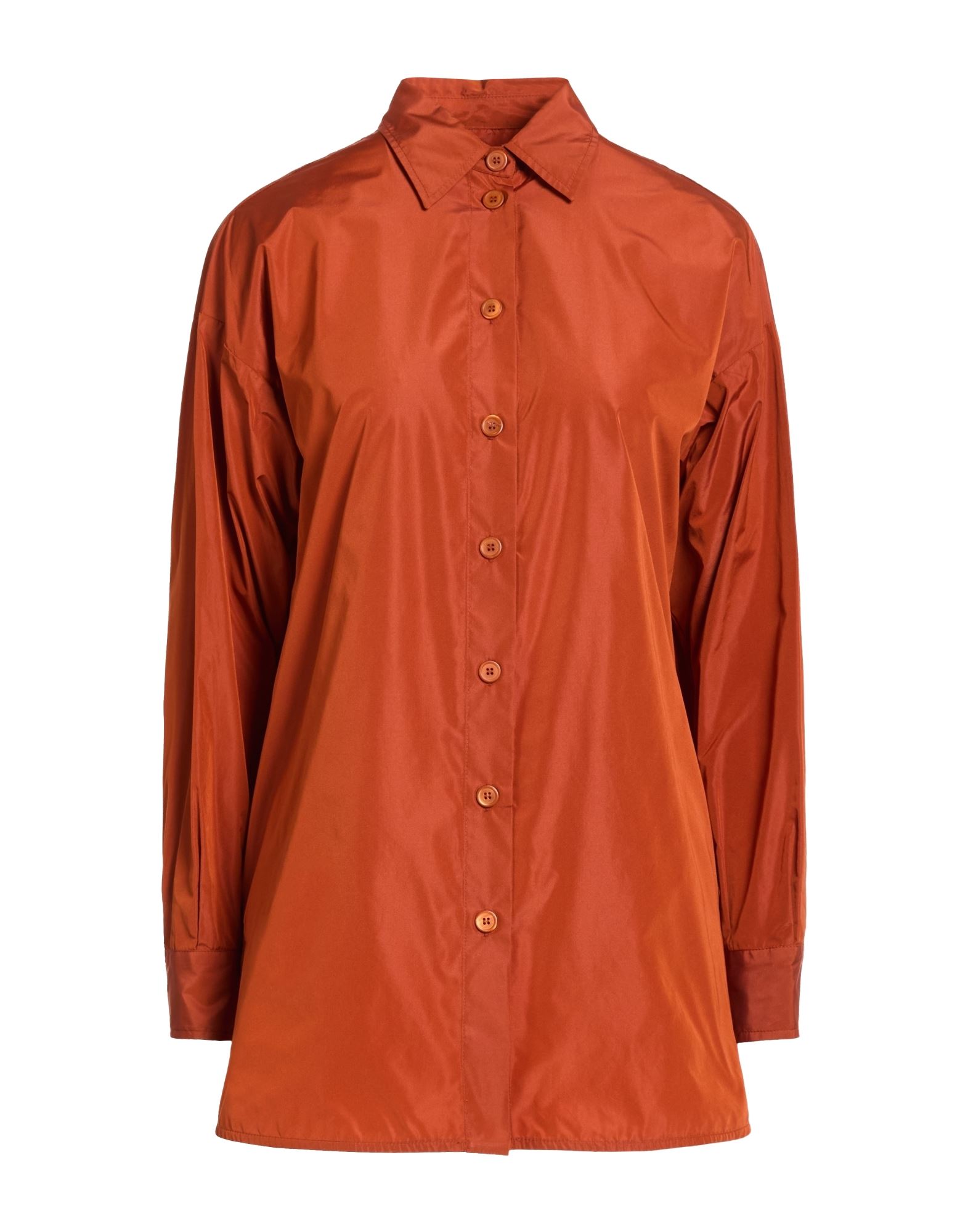 MALÌPARMI Hemd Damen Rostrot von MALÌPARMI