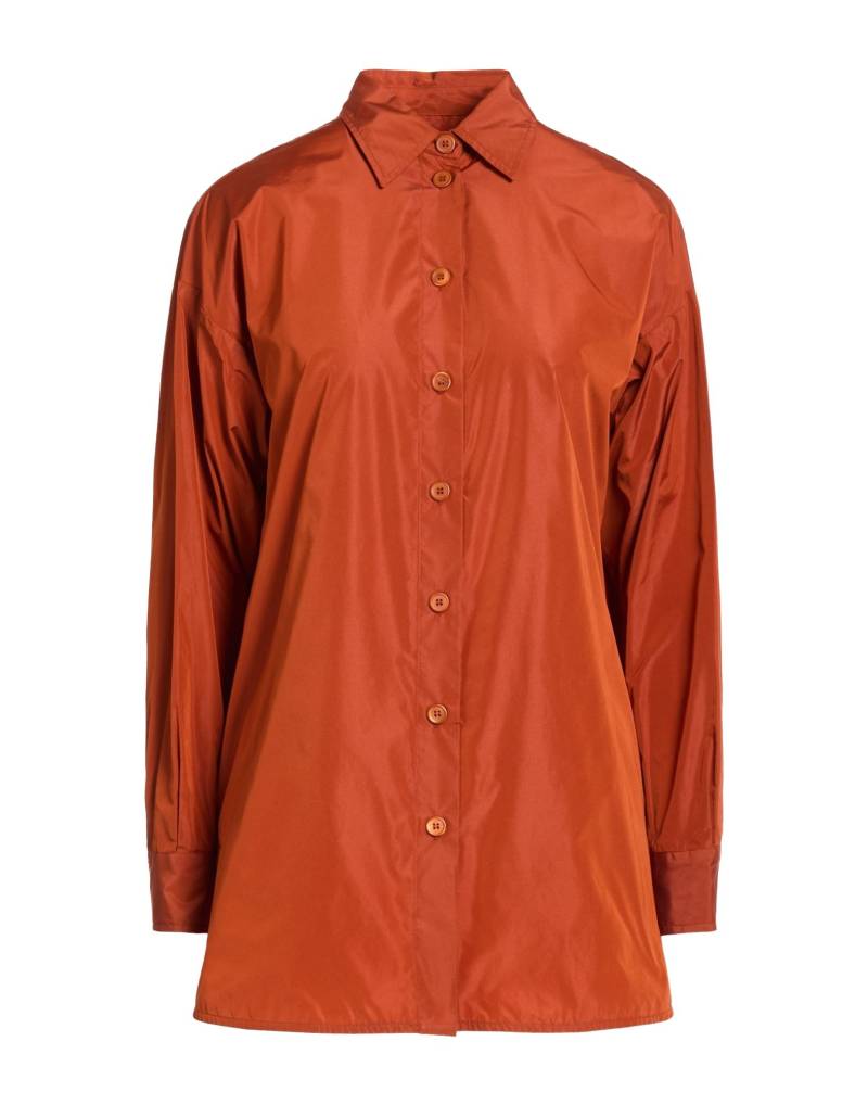 MALÌPARMI Hemd Damen Rostrot von MALÌPARMI