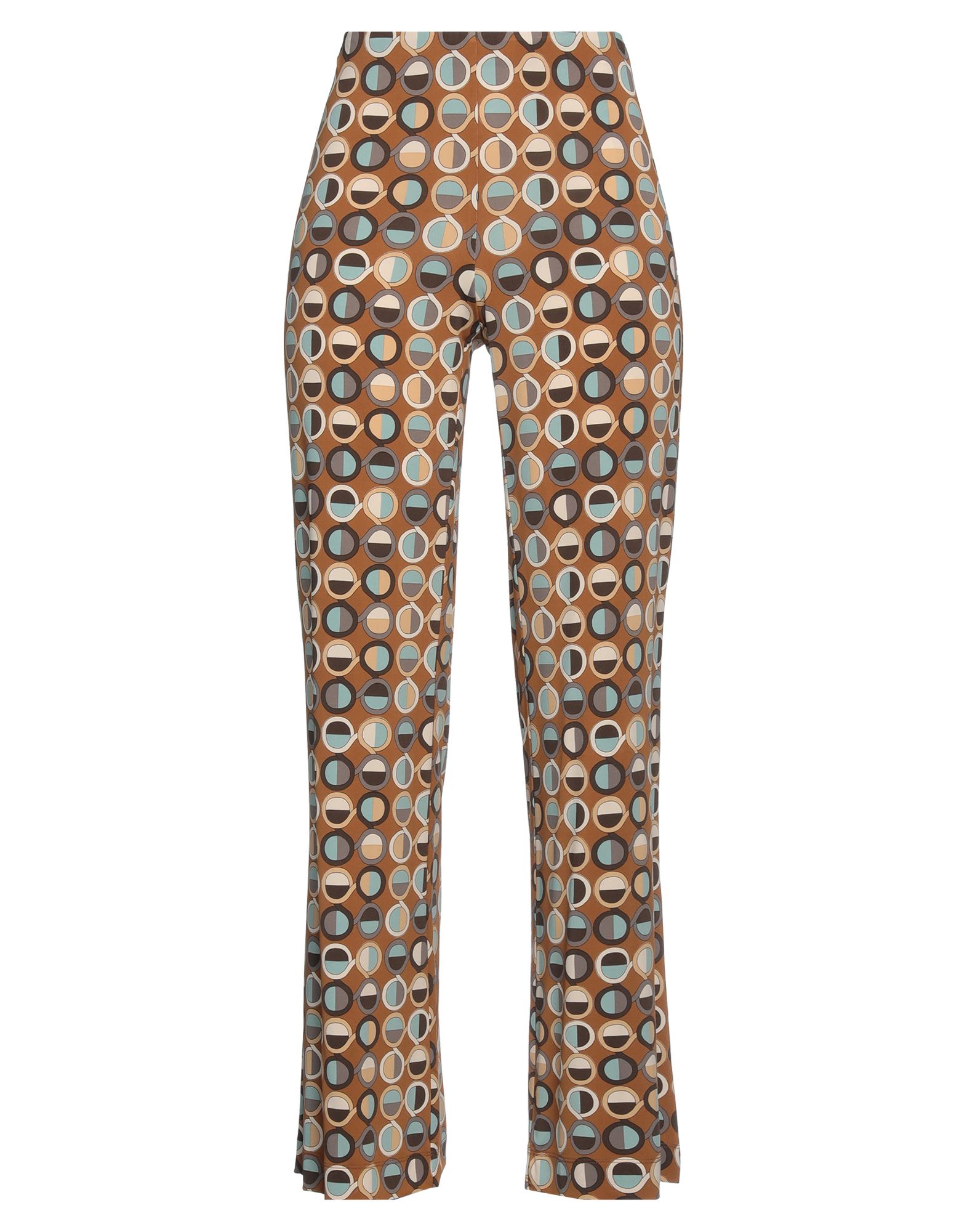 MALÌPARMI Hose Damen Kamel von MALÌPARMI