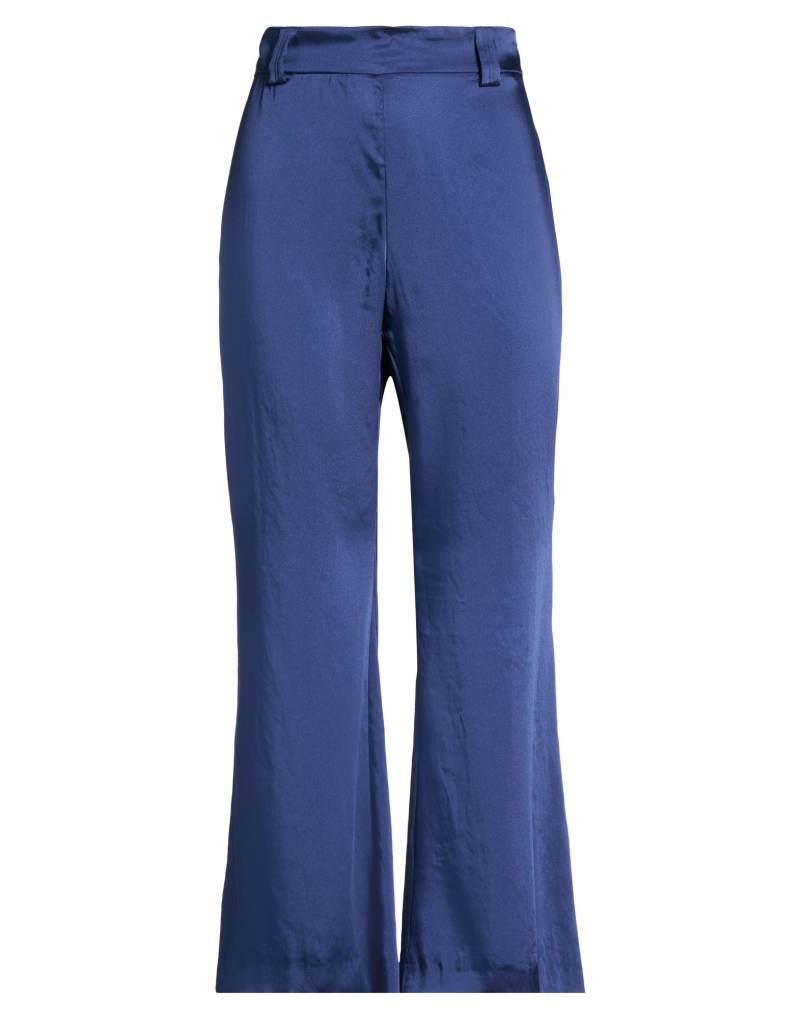 MALÌPARMI Hose Damen Marineblau von MALÌPARMI