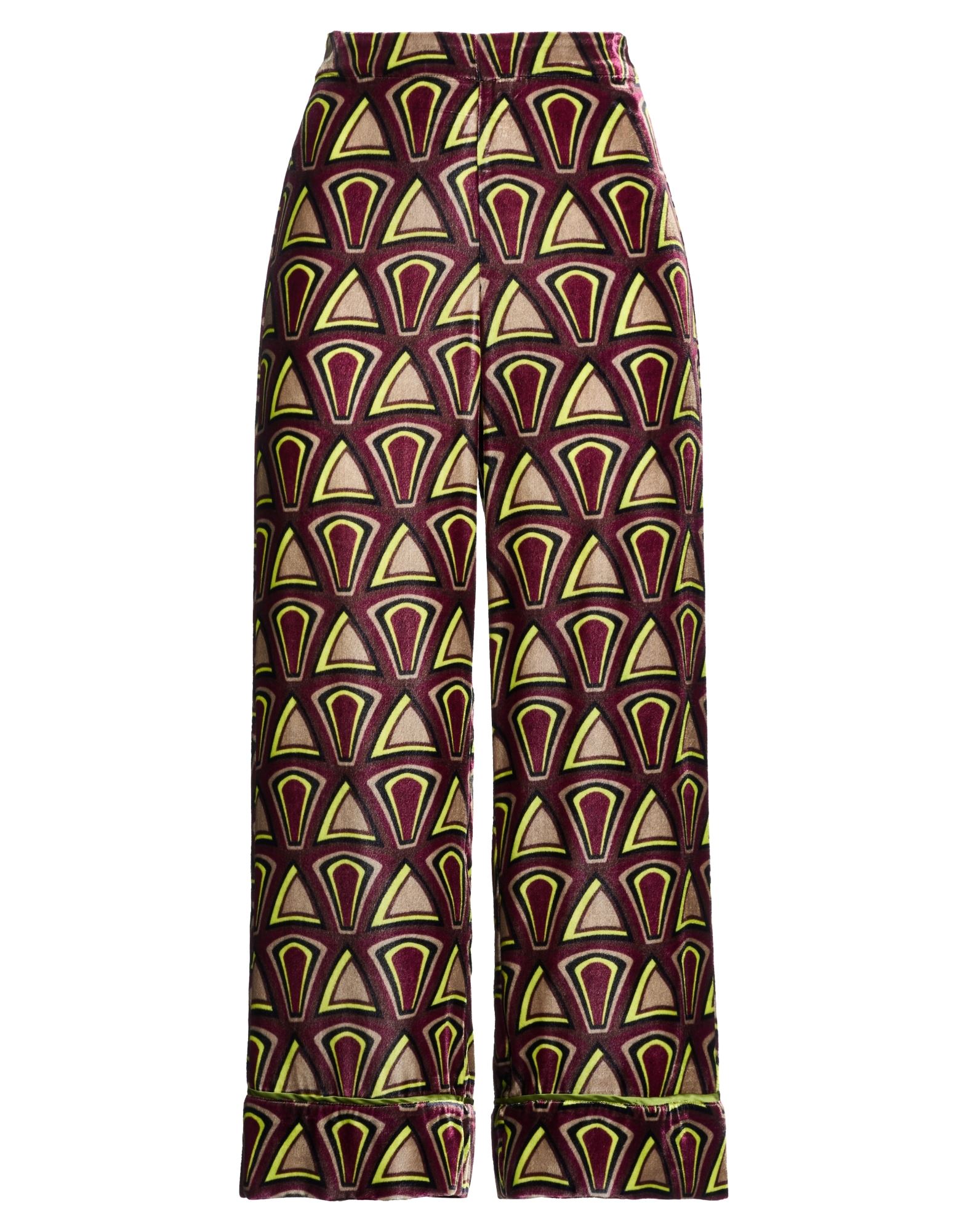 MALÌPARMI Hose Damen Purpur von MALÌPARMI