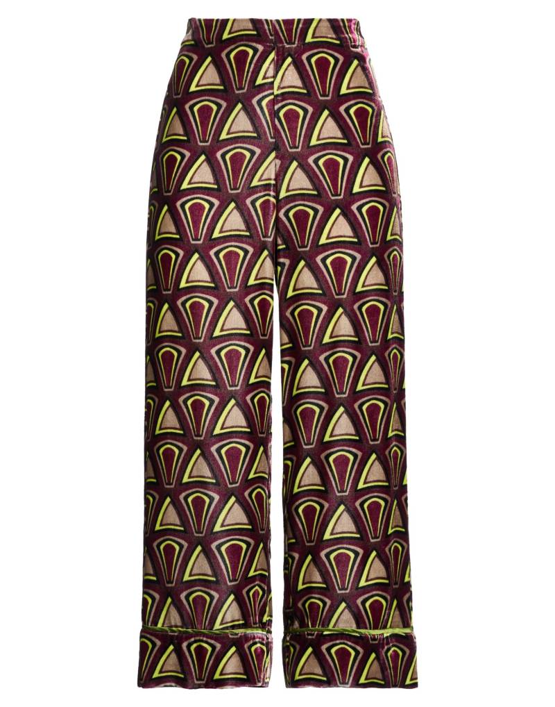 MALÌPARMI Hose Damen Purpur von MALÌPARMI