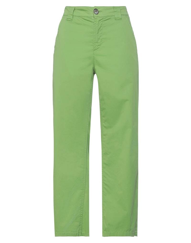 MALÌPARMI Hose Damen Säuregrün von MALÌPARMI