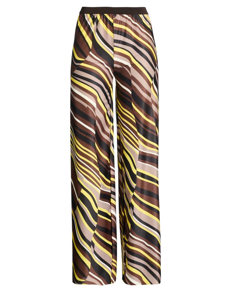 MALÌPARMI Hose Damen Schokobraun von MALÌPARMI