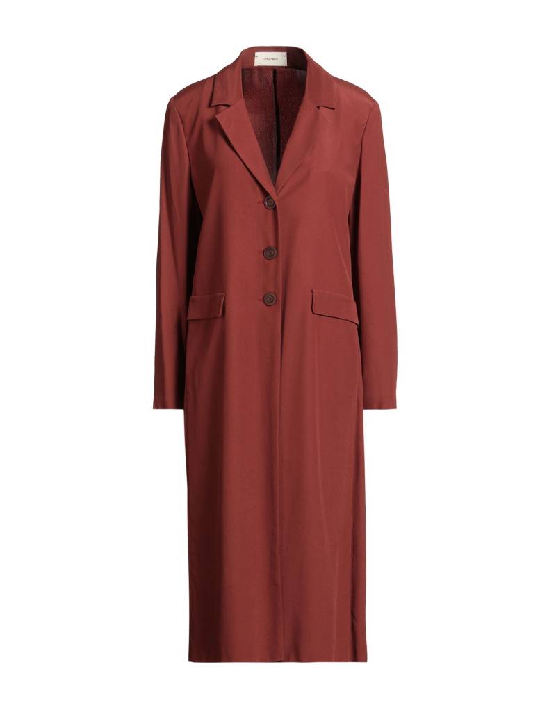 MALÌPARMI Jacke, Mantel & Trenchcoat Damen Ziegelrot von MALÌPARMI