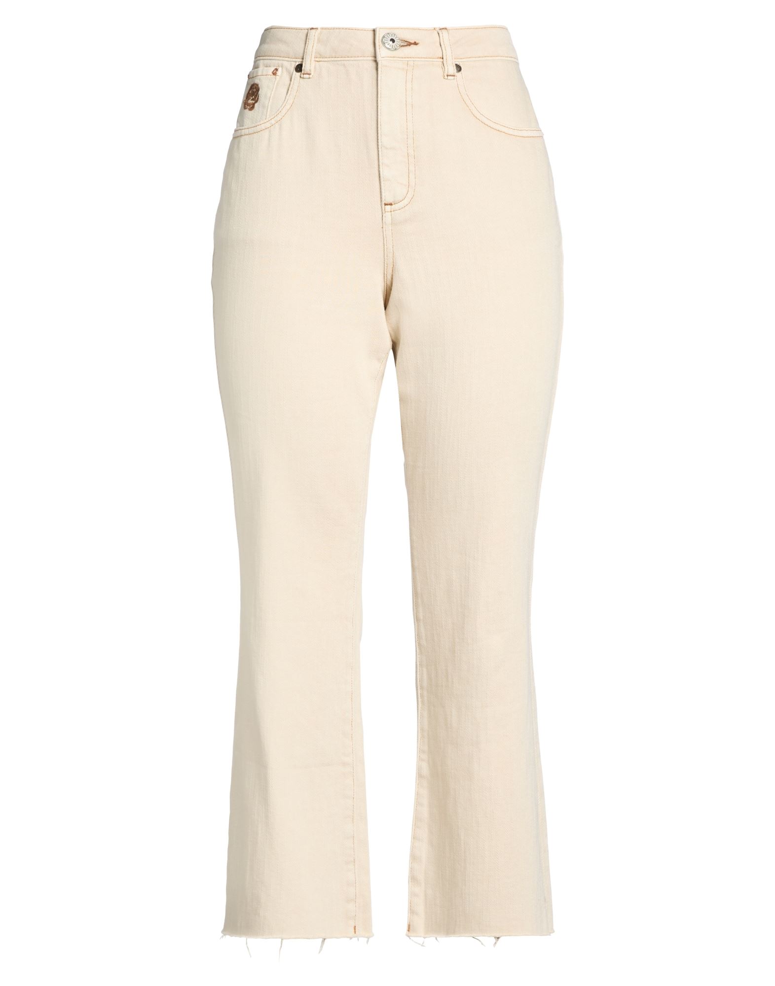 MALÌPARMI Jeanshose Damen Beige von MALÌPARMI