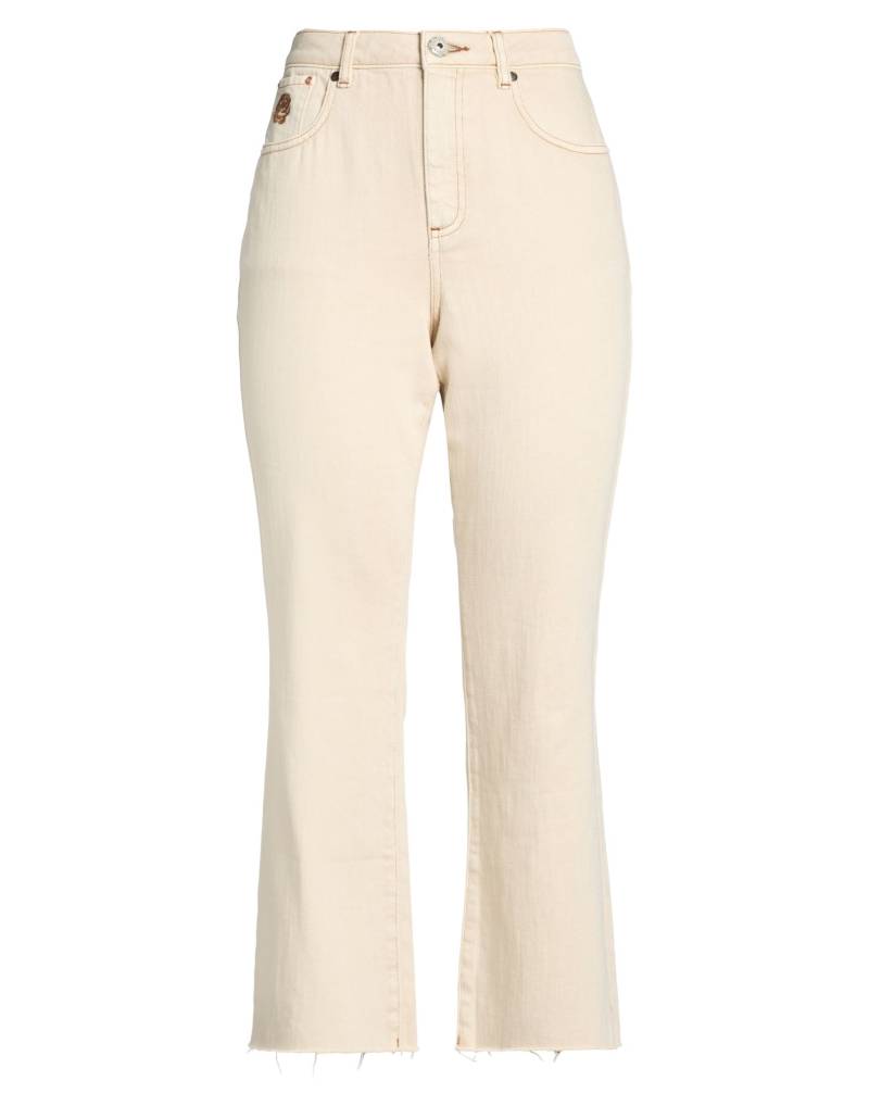 MALÌPARMI Jeanshose Damen Beige von MALÌPARMI