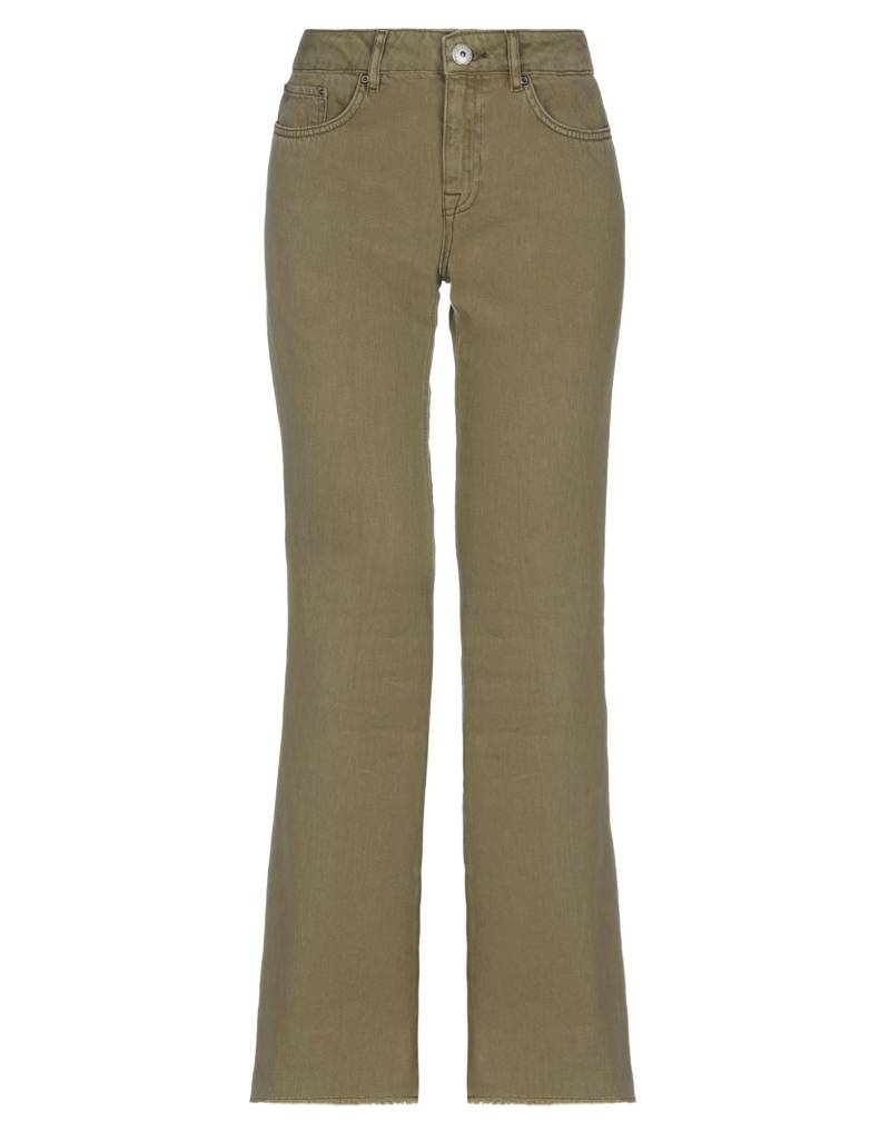 MALÌPARMI Jeanshose Damen Militärgrün von MALÌPARMI