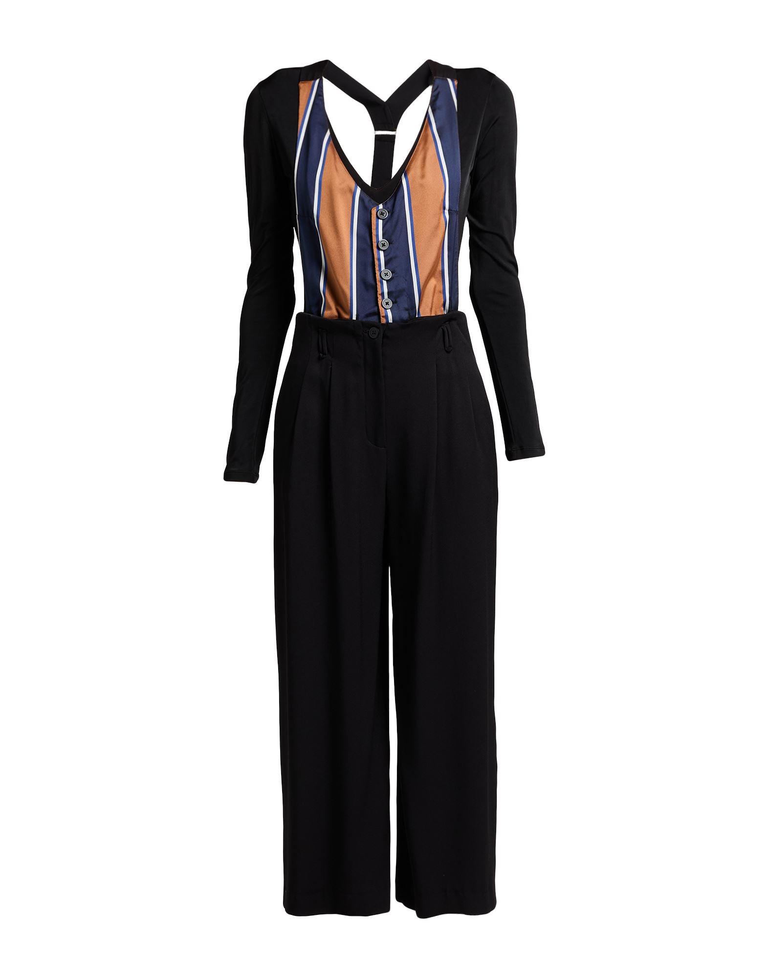 MALÌPARMI Jumpsuit Damen Schwarz von MALÌPARMI