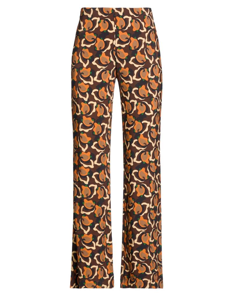 MALÌPARMI Leggings Damen Braun von MALÌPARMI