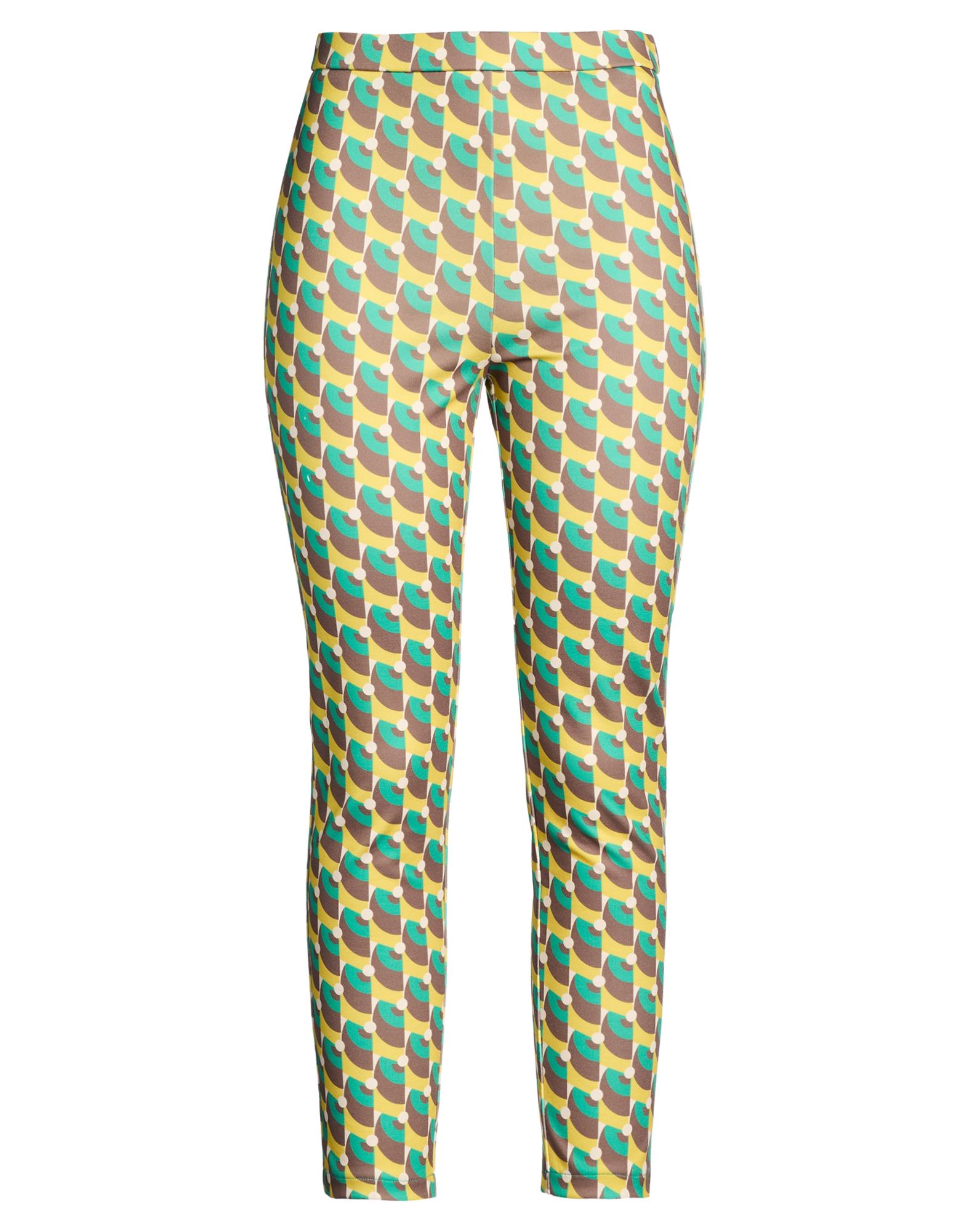 MALÌPARMI Leggings Damen Gelb von MALÌPARMI