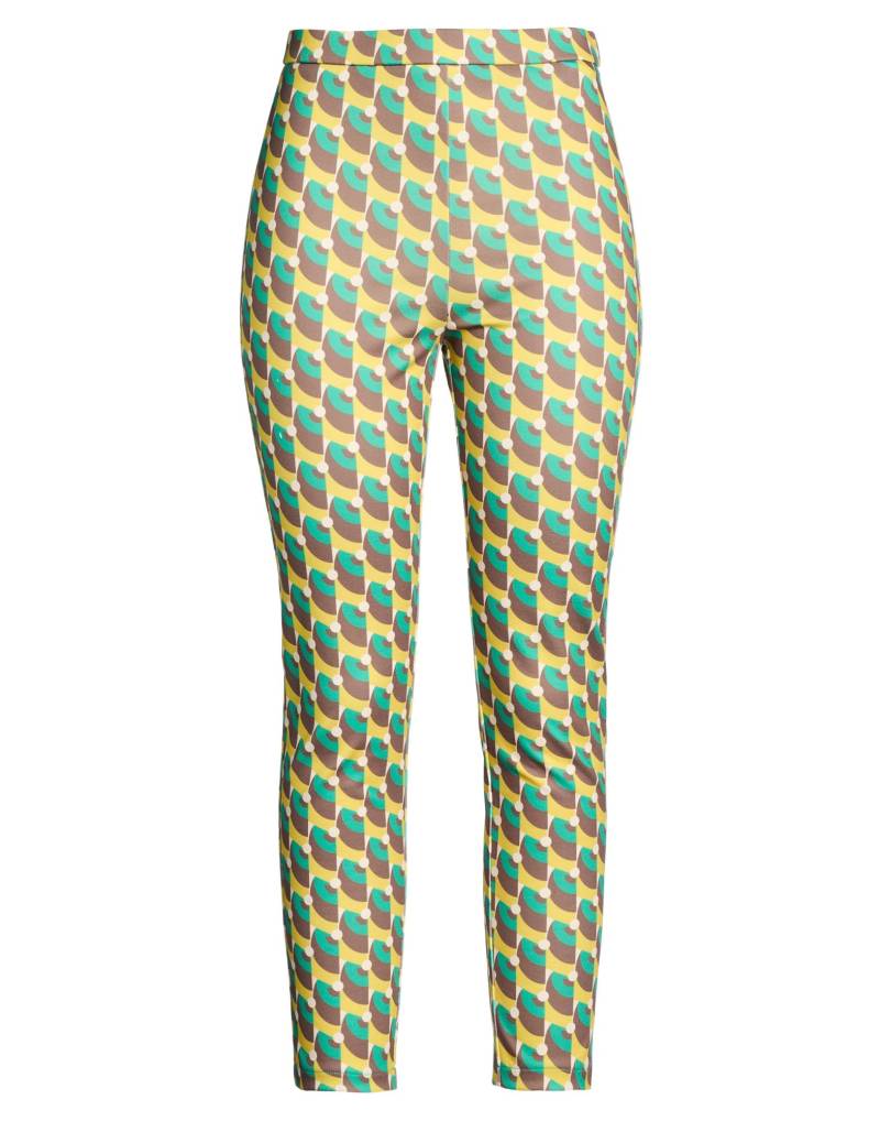 MALÌPARMI Leggings Damen Gelb von MALÌPARMI