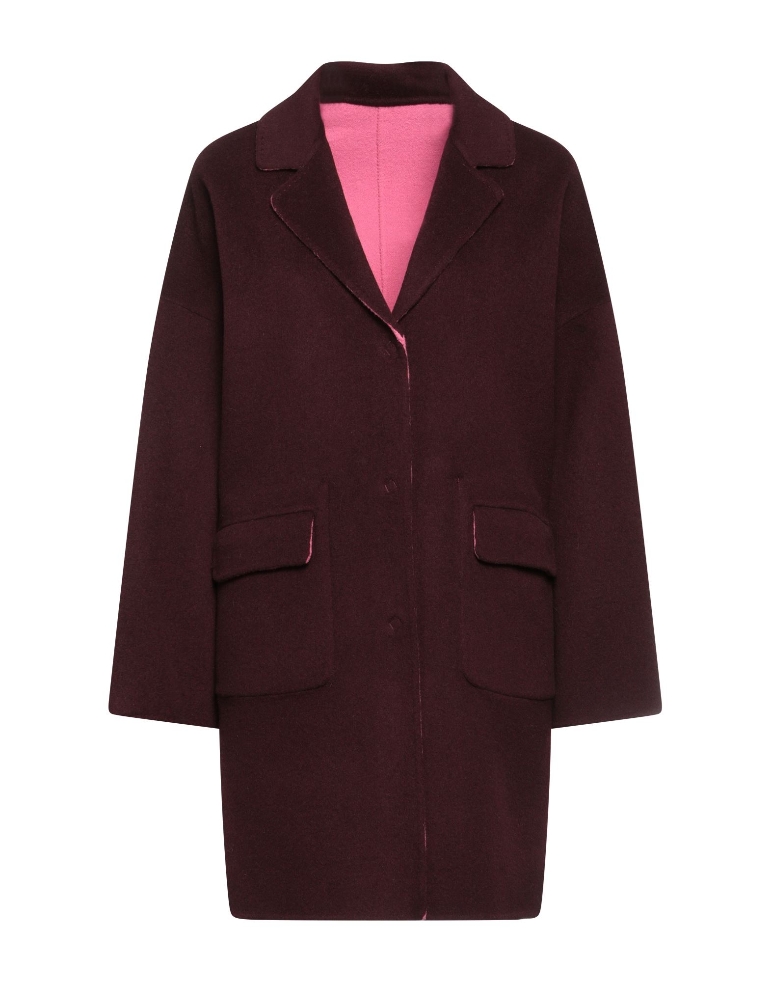 MALÌPARMI Mantel Damen Bordeaux von MALÌPARMI