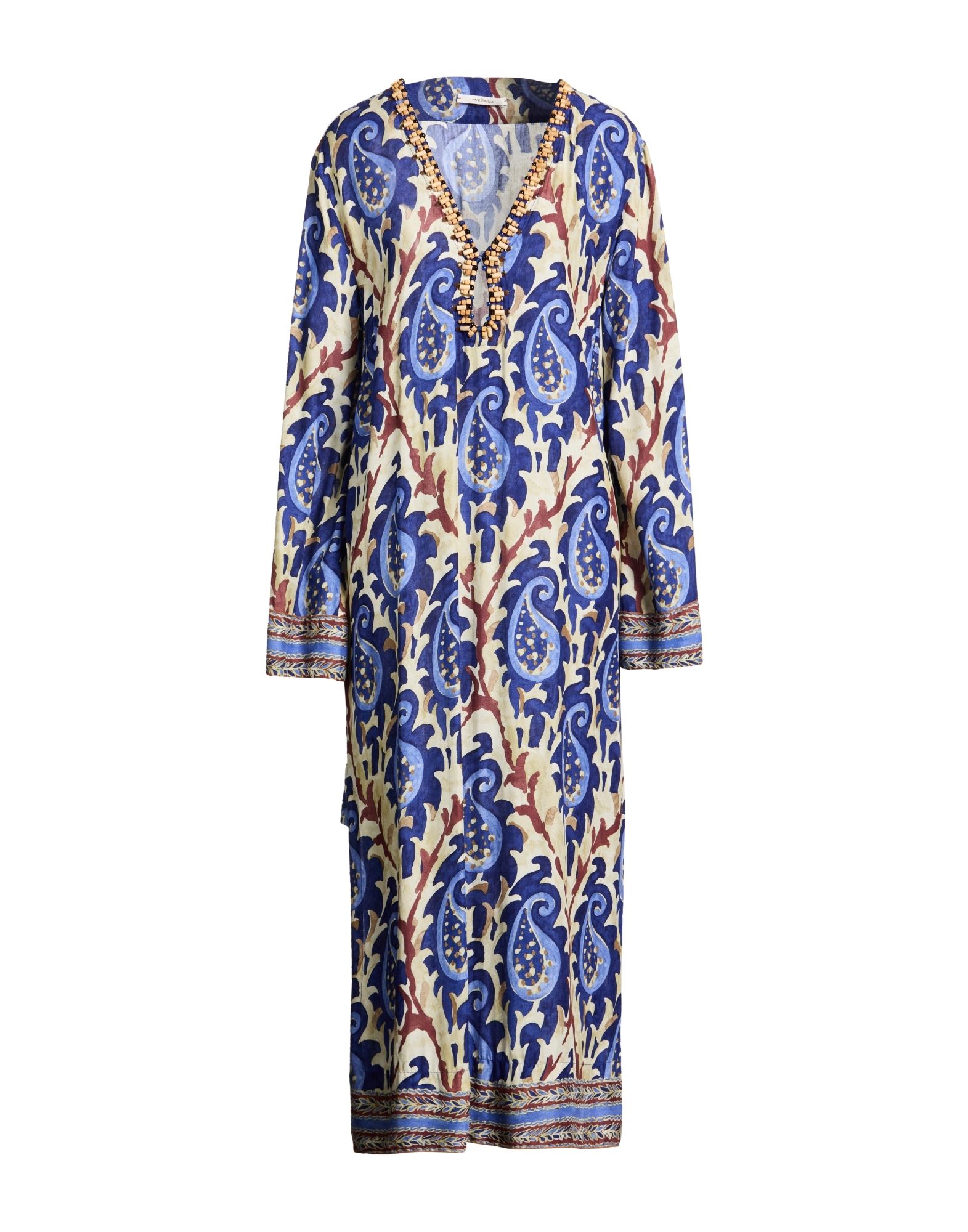 MALÌPARMI Maxi-kleid Damen Blau von MALÌPARMI