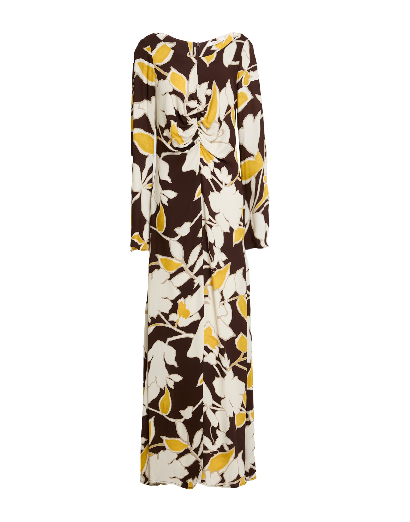 MALÌPARMI Maxi-kleid Damen Dunkelbraun von MALÌPARMI