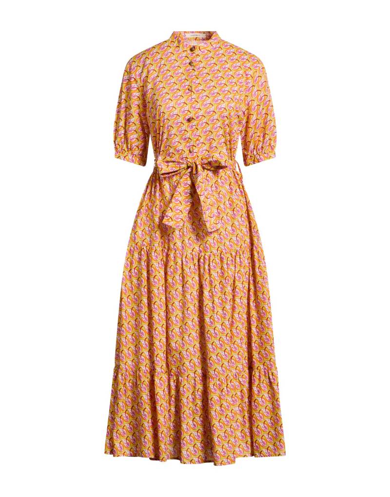 MALÌPARMI Maxi-kleid Damen Gelb von MALÌPARMI