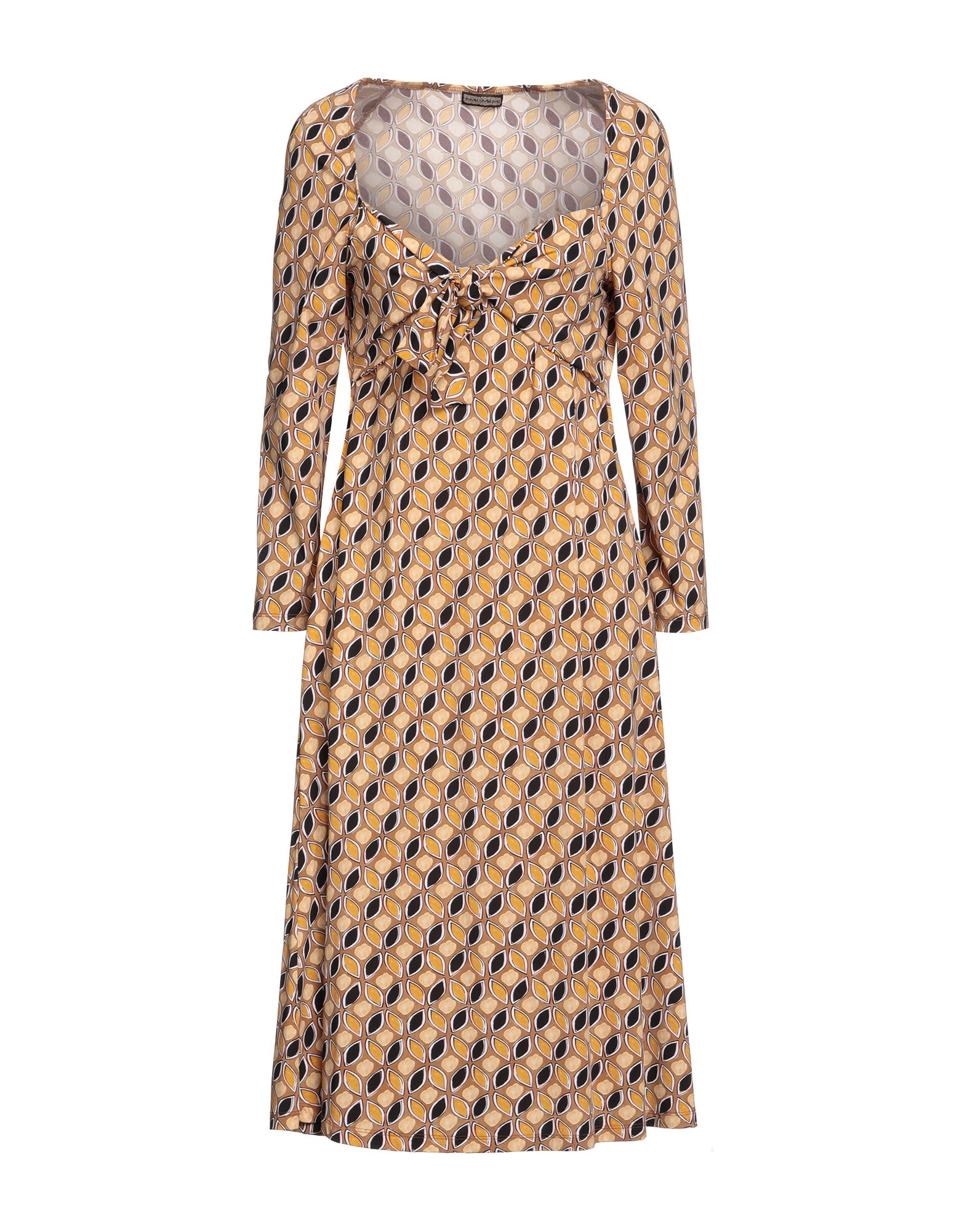 MALÌPARMI Midi-kleid Damen Kamel MALÌPARMI Midi-kleid Damen Kamel von MALÌPARMI