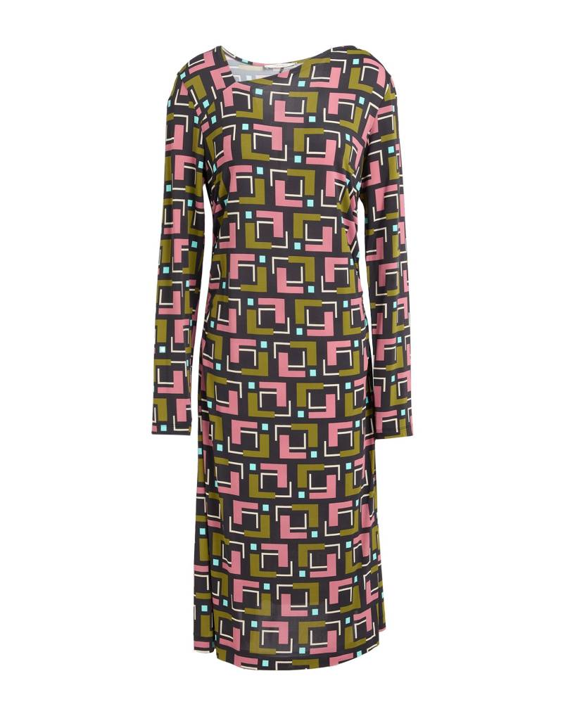 MALÌPARMI Midi-kleid Damen Militärgrün von MALÌPARMI