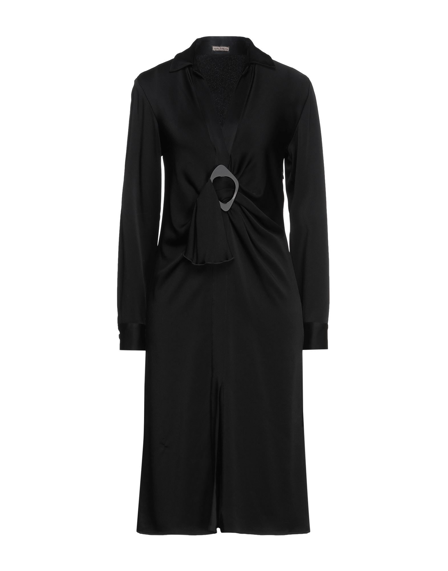 MALÌPARMI Midi-kleid Damen Schwarz von MALÌPARMI