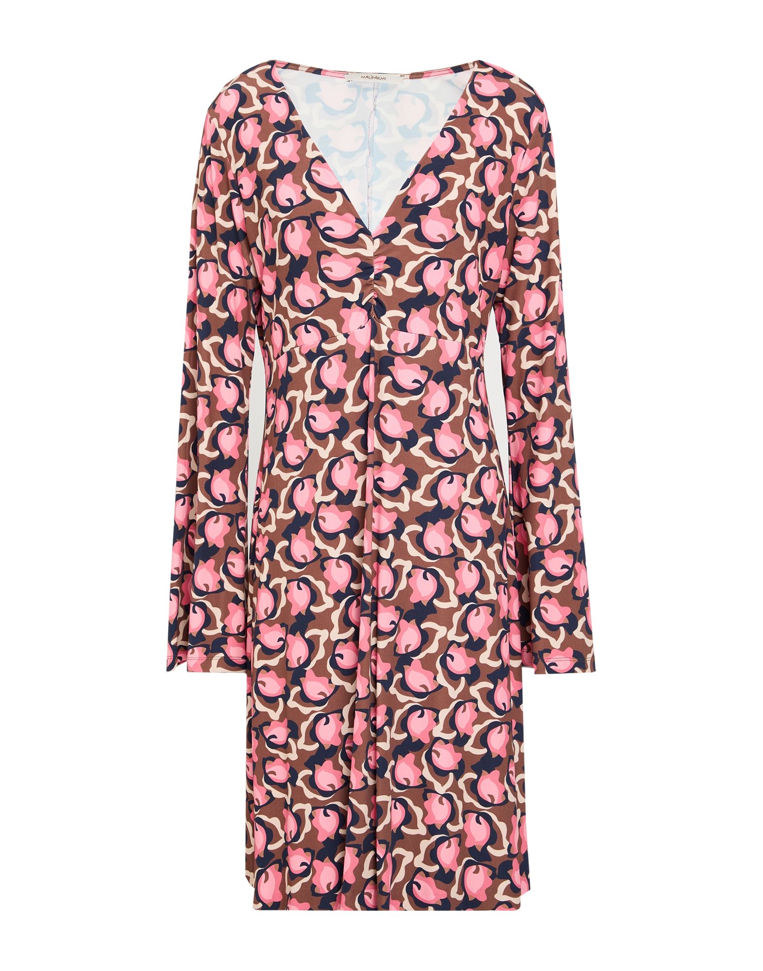 MALÌPARMI Mini-kleid Damen Braun von MALÌPARMI