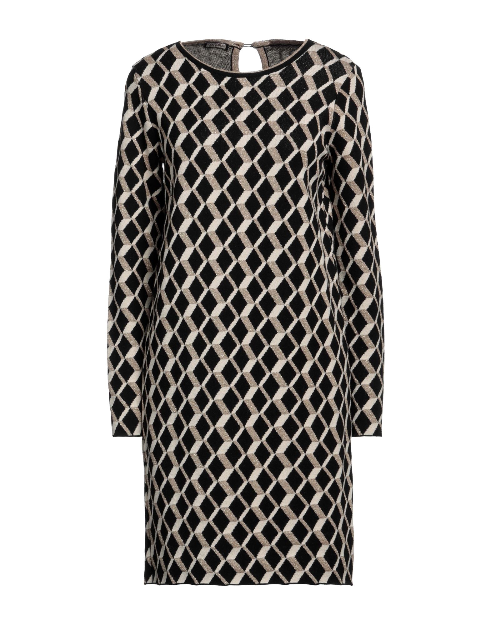 MALÌPARMI Mini-kleid Damen Schwarz MALÌPARMI Mini-kleid Damen Schwarz von MALÌPARMI