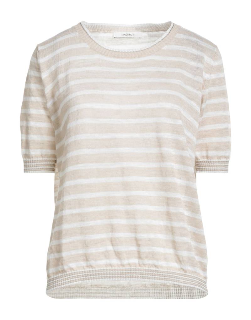 MALÌPARMI Pullover Damen Beige von MALÌPARMI