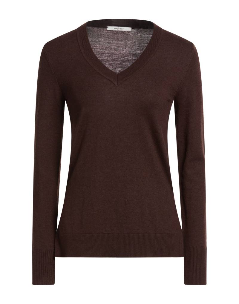 MALÌPARMI Pullover Damen Dunkelbraun von MALÌPARMI