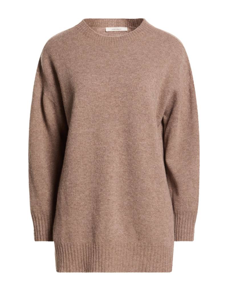 MALÌPARMI Pullover Damen Hellbraun von MALÌPARMI