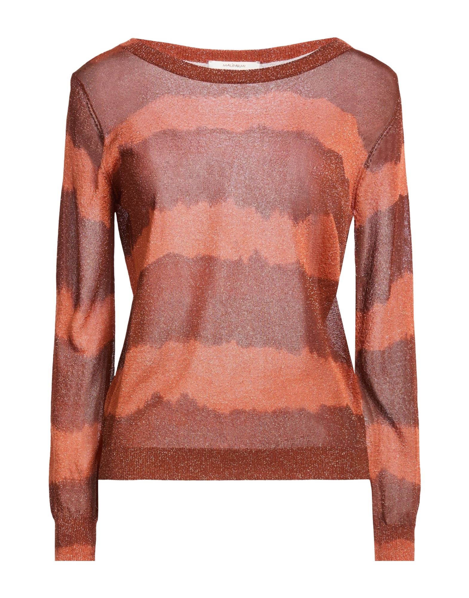 MALÌPARMI Pullover Damen Rostrot von MALÌPARMI
