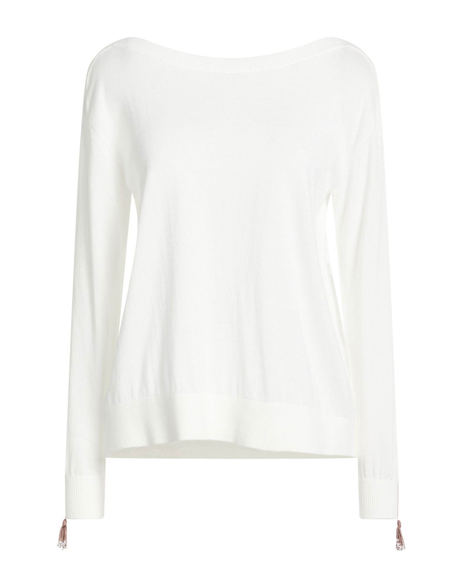 MALÌPARMI Pullover Damen Weiß von MALÌPARMI