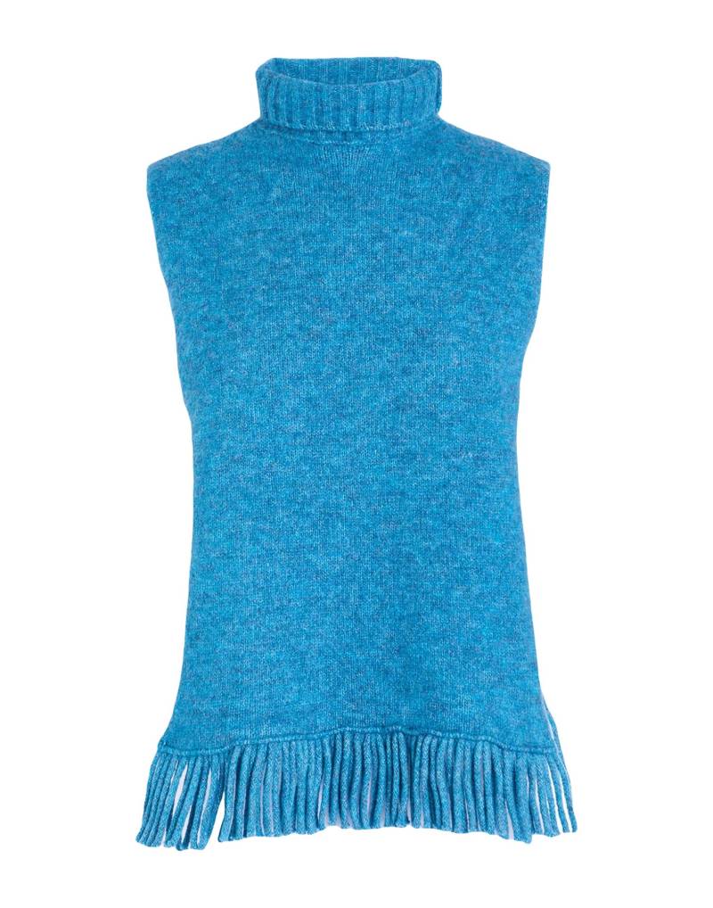 MALÌPARMI Rollkragenpullover Damen Azurblau von MALÌPARMI