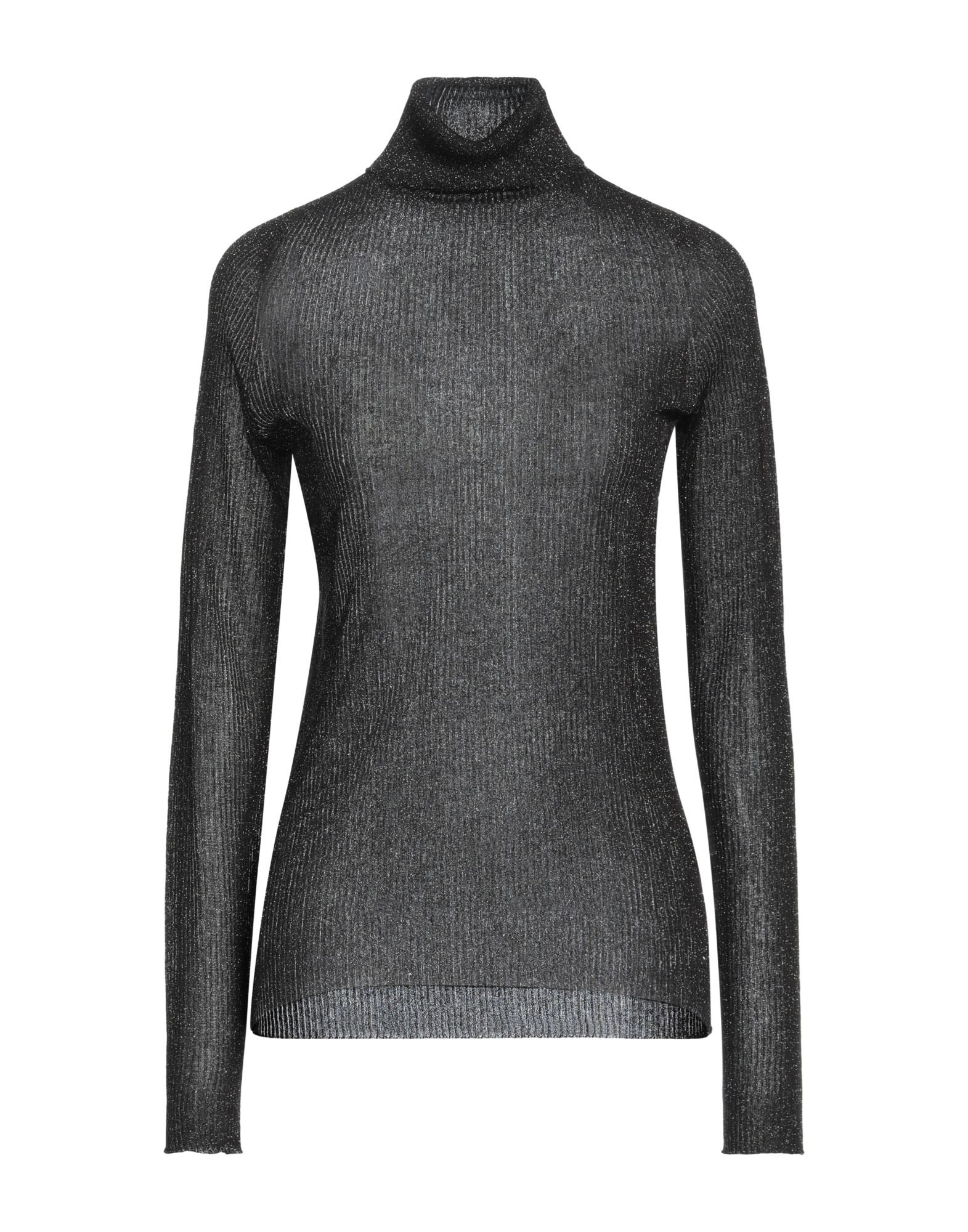 MALÌPARMI Rollkragenpullover Damen Dunkelbraun von MALÌPARMI