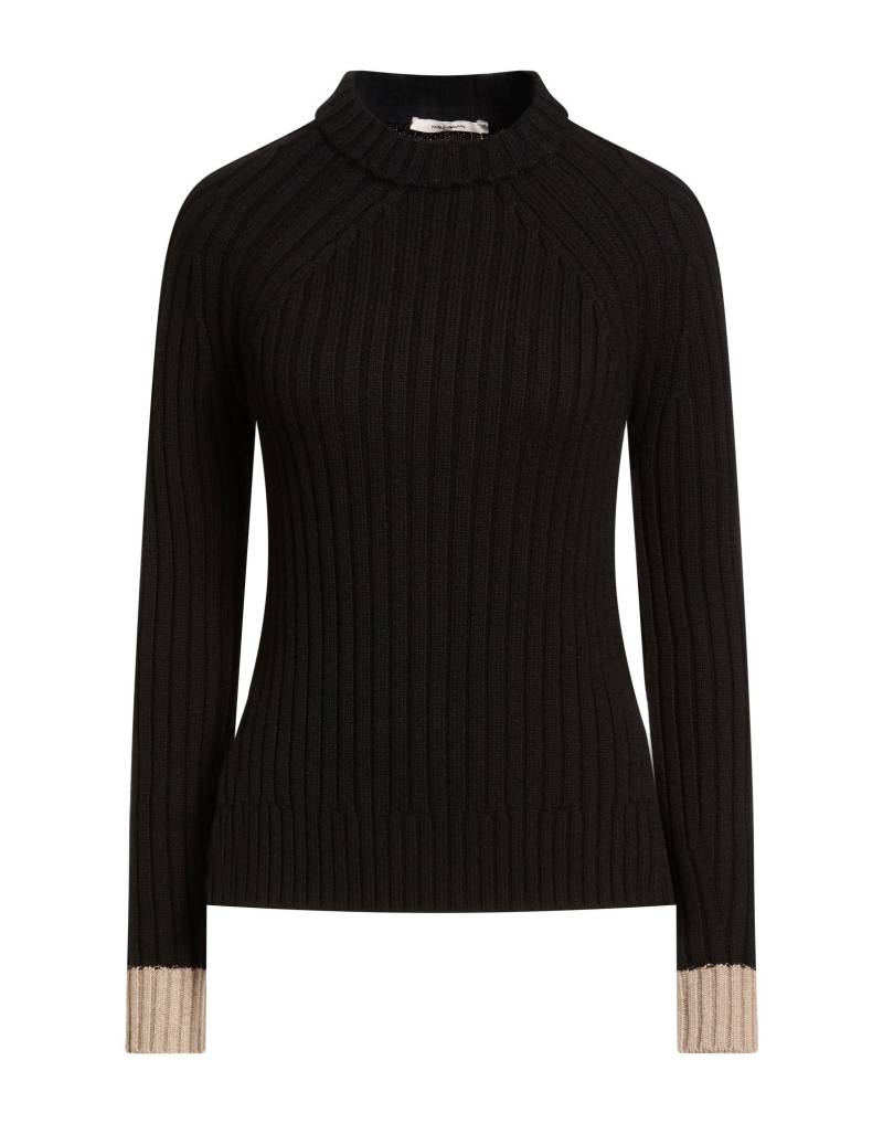 MALÌPARMI Rollkragenpullover Damen Schwarz von MALÌPARMI