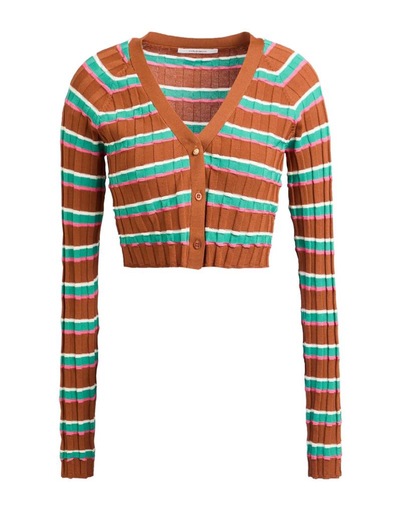 MALÌPARMI Strickjacke Damen Braun MALÌPARMI Strickjacke Damen Braun von MALÌPARMI