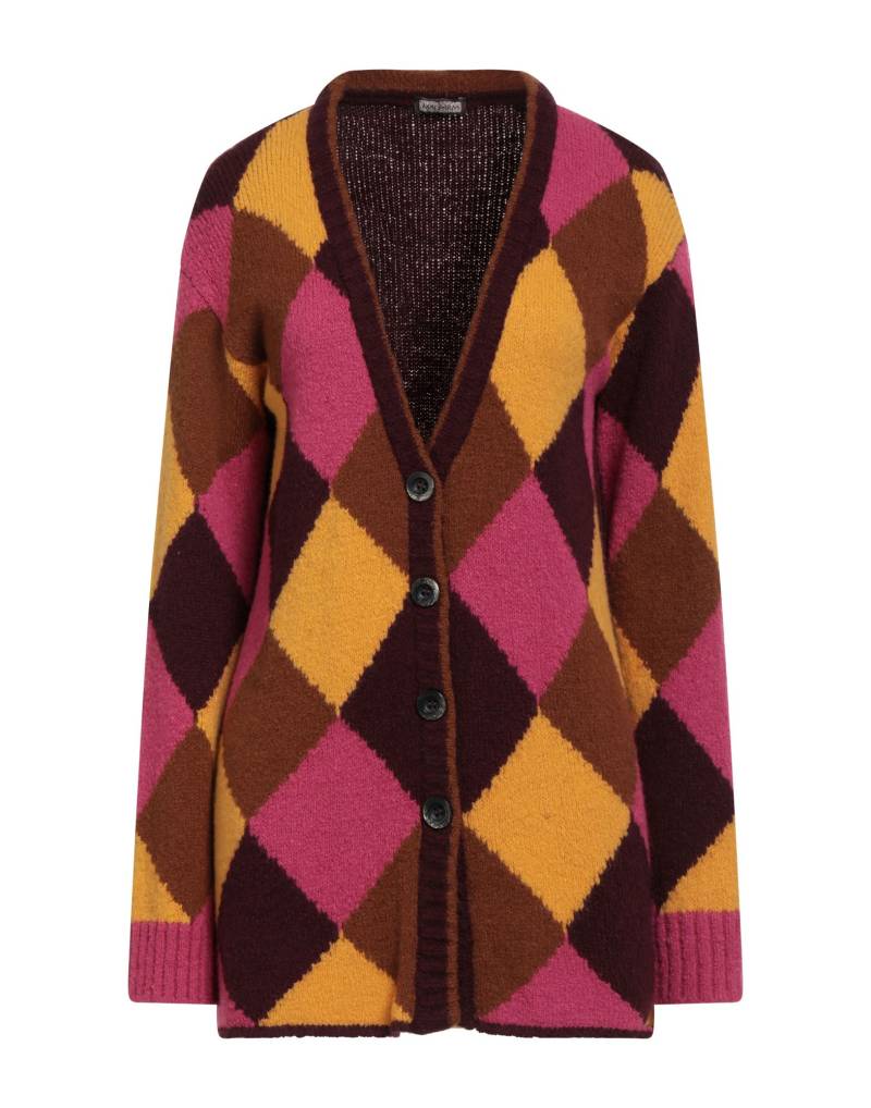 MALÌPARMI Strickjacke Damen Fuchsia von MALÌPARMI