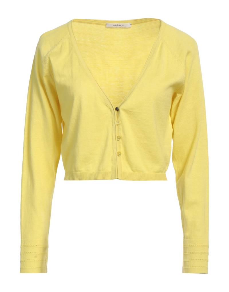 MALÌPARMI Strickjacke Damen Gelb von MALÌPARMI