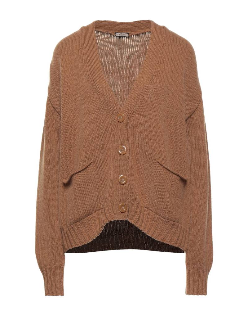 MALÌPARMI Strickjacke Damen Kamel von MALÌPARMI