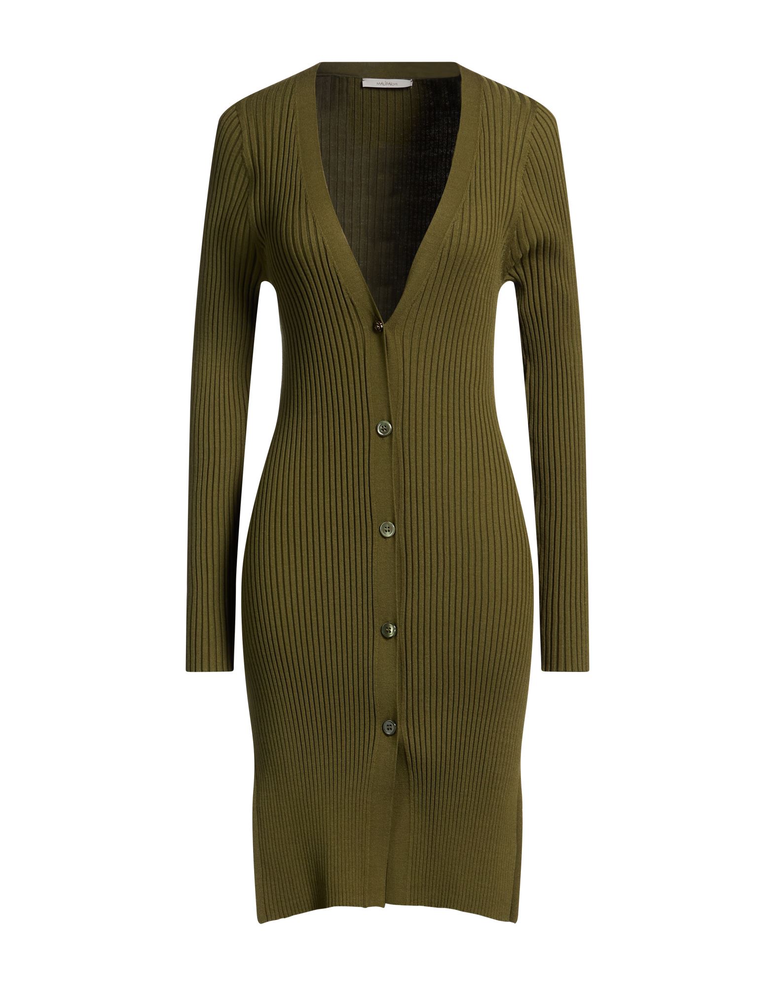 MALÌPARMI Strickjacke Damen Militärgrün von MALÌPARMI