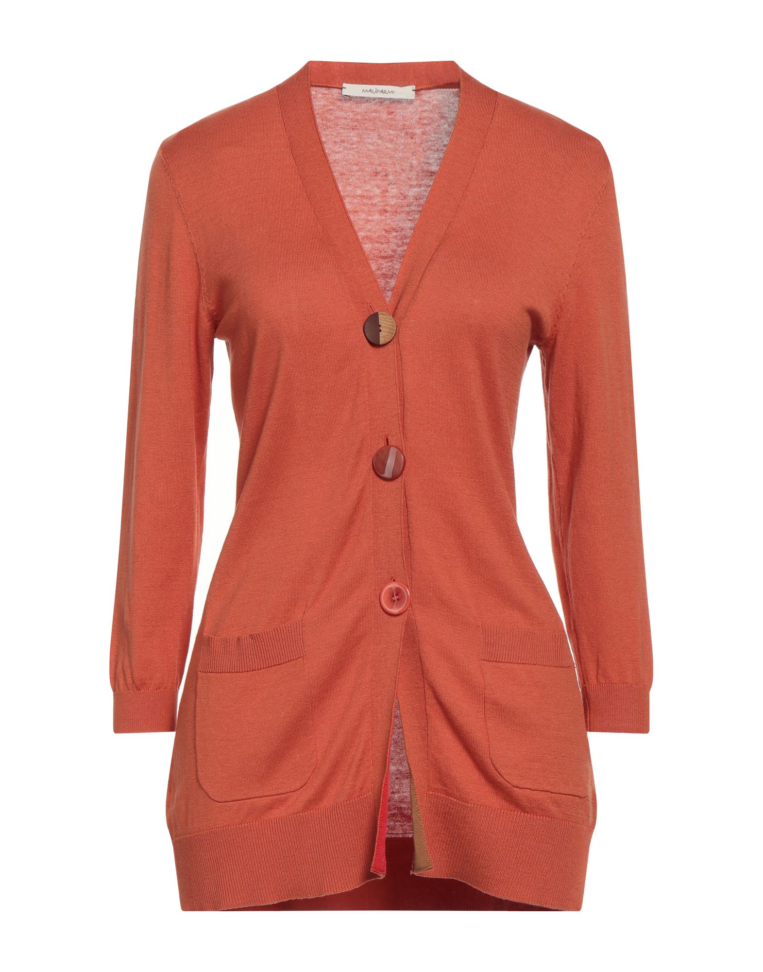 MALÌPARMI Strickjacke Damen Rostrot von MALÌPARMI