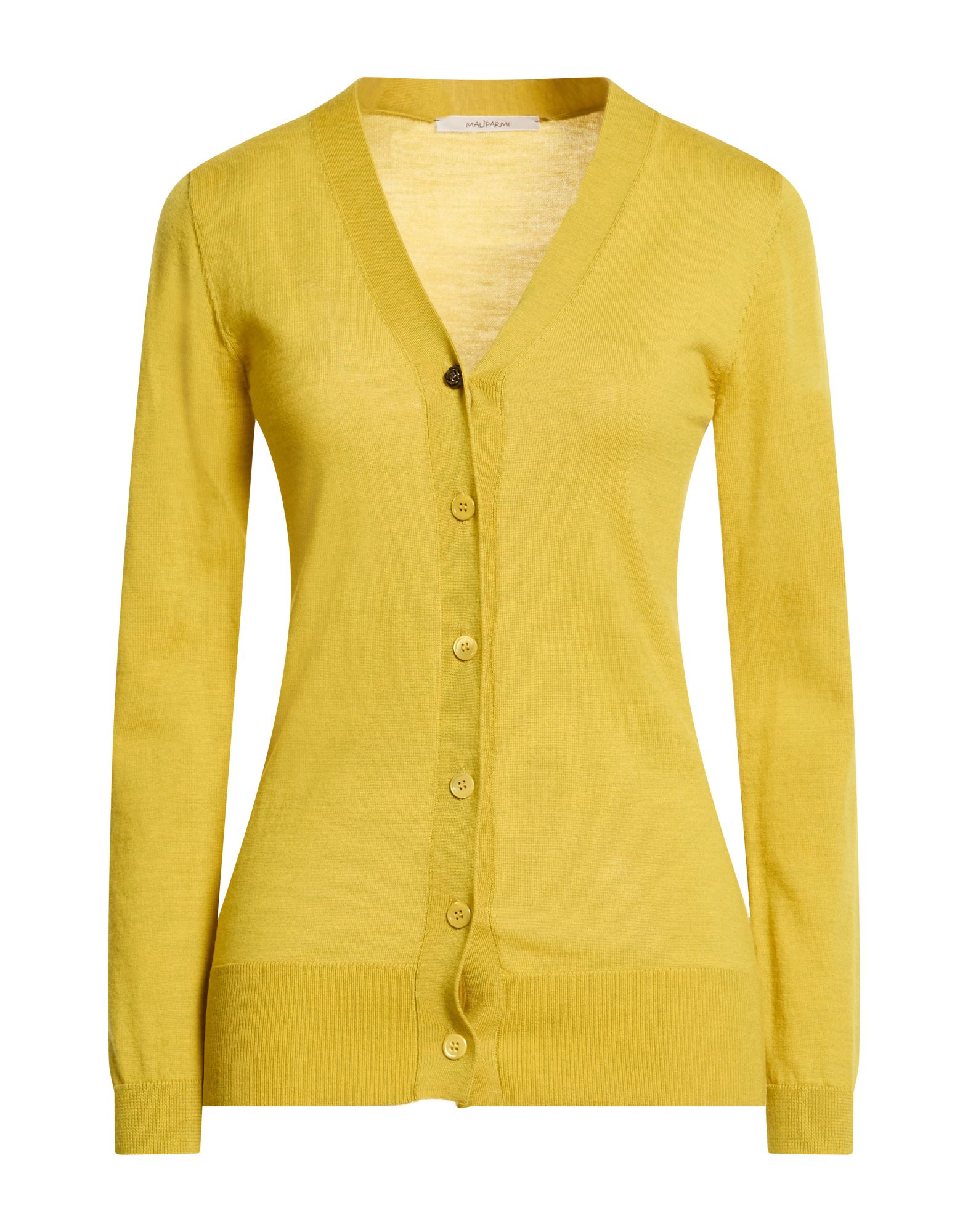 MALÌPARMI Strickjacke Damen Senf von MALÌPARMI