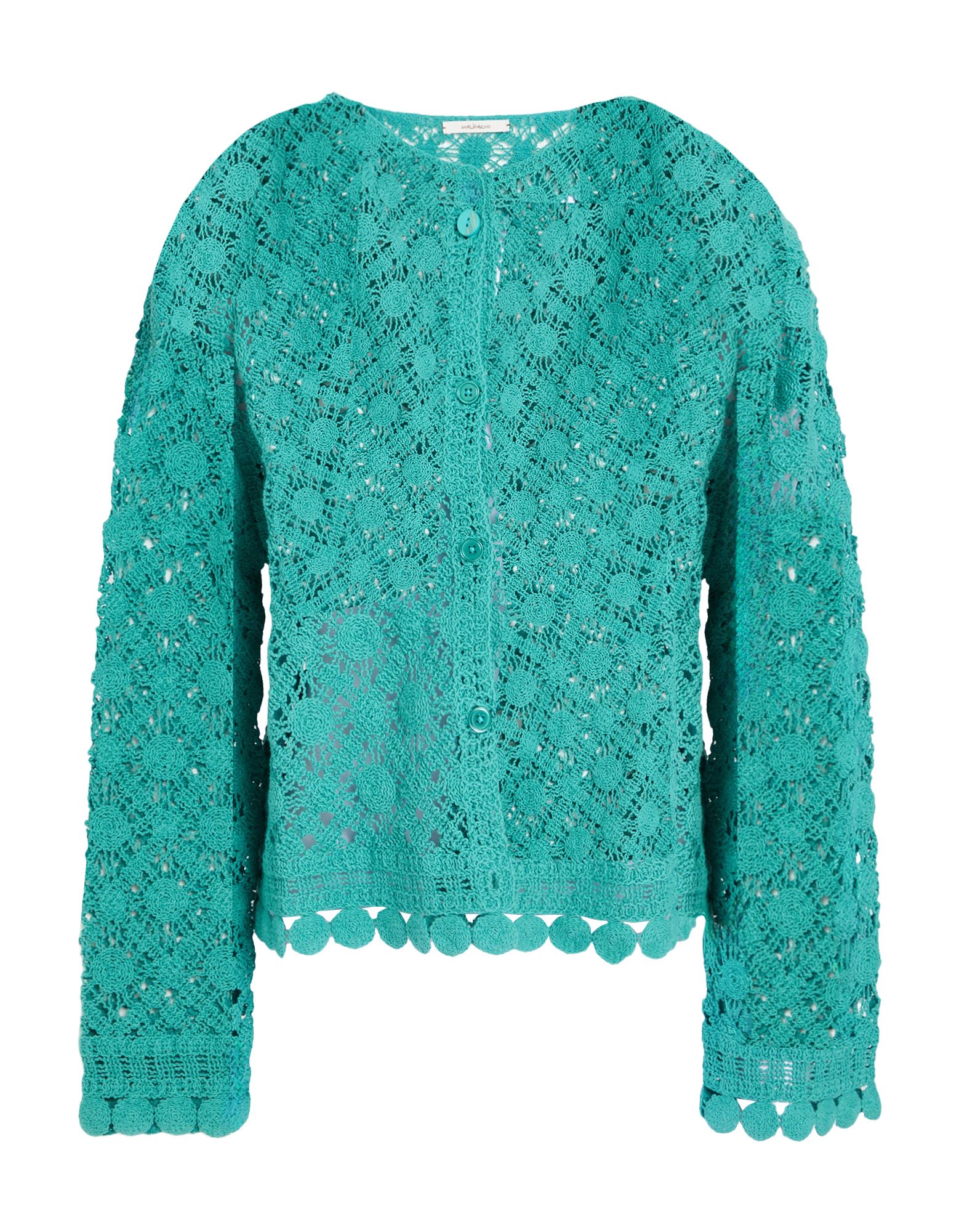 MALÌPARMI Strickjacke Damen Tūrkis von MALÌPARMI