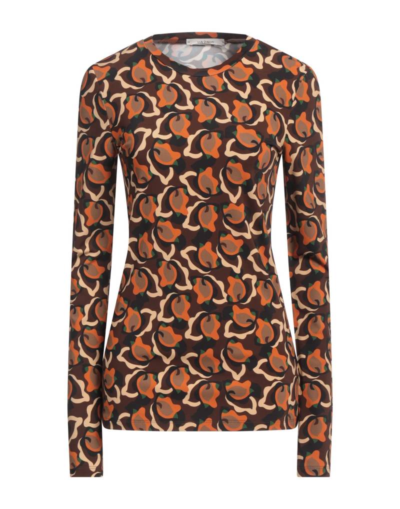 MALÌPARMI T-shirts Damen Braun von MALÌPARMI